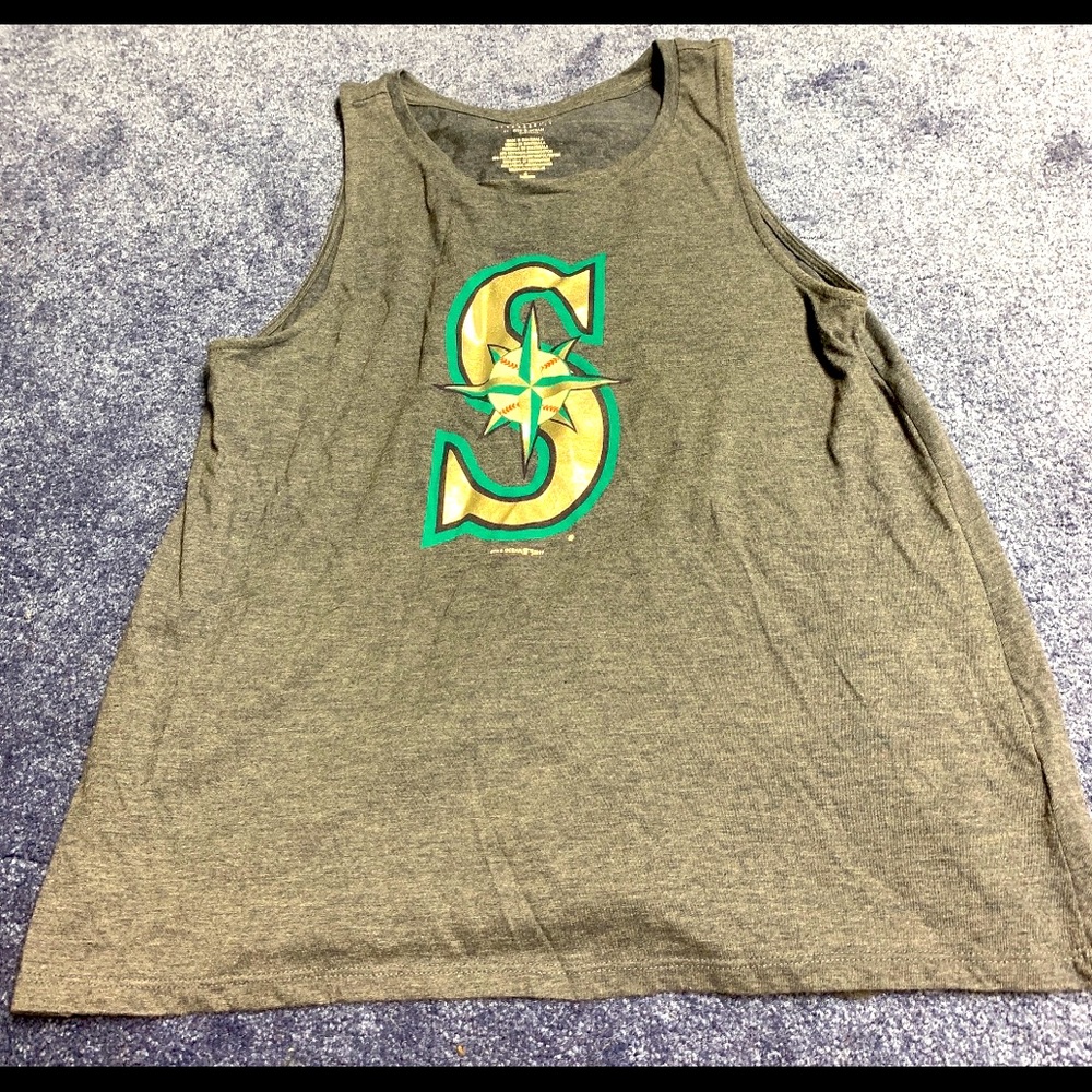 Mariners baseball tank medium